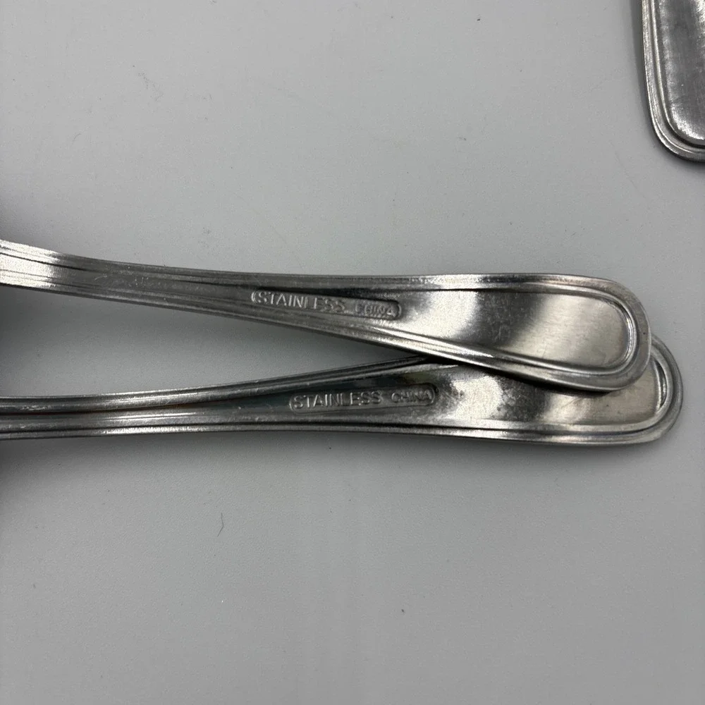 20 Pieces Tea Spoons Tablespoons Mix Lot Stainless Steel Spoons
